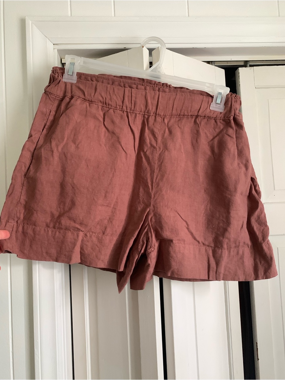 Women’s Lou & Grey Linen Brown Shorts Size S